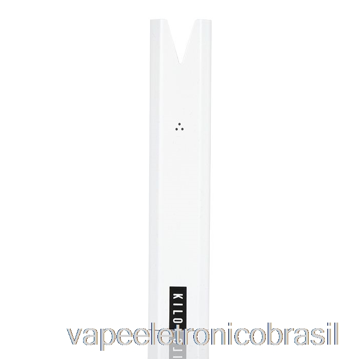 Vape Recarregável Quilo 1k Sistema Pod Ultra Portátil Branco Pérola